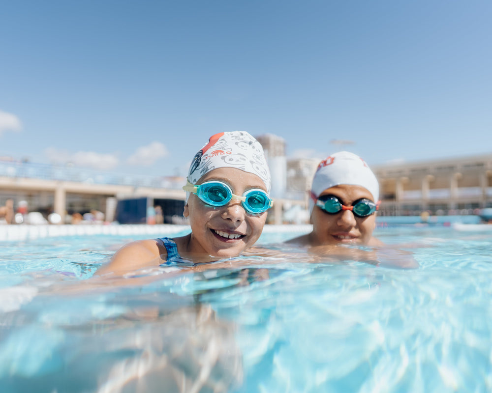 SJ-22 Swimming Goggle Mirror/Blue